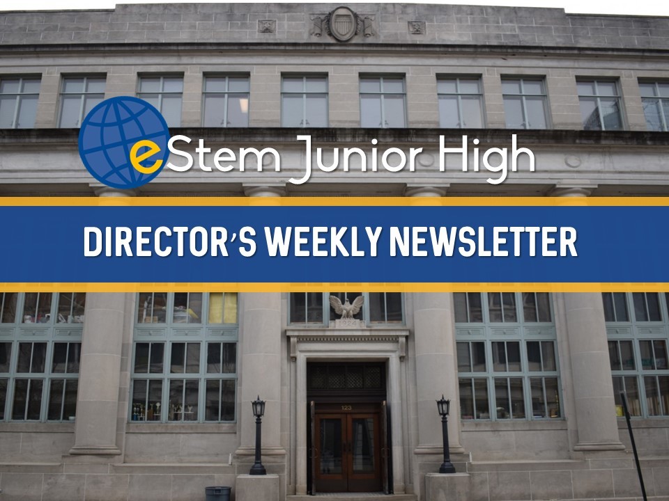 Junior High Director's Weekly Newsletter 